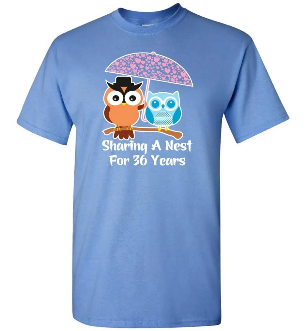 36 Years Wedding Anniversary Gifts Valentine's Day T-shirt