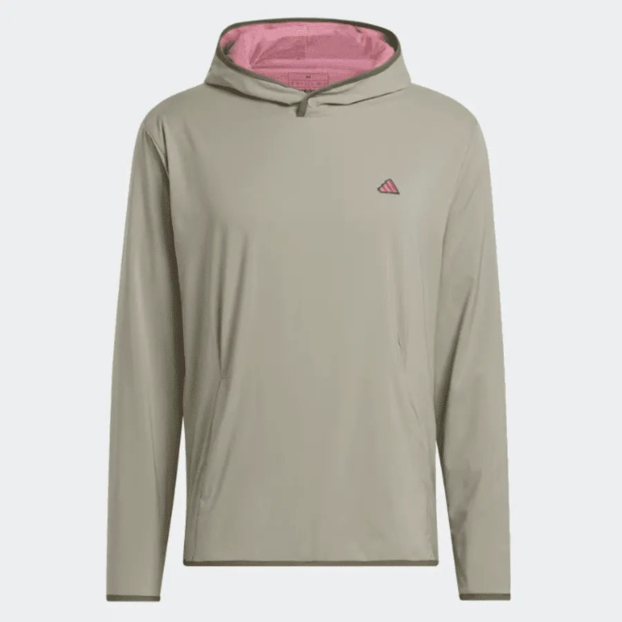 Adidas Go-To Lightweight WIND.RDY Golf Hoodie - Brown