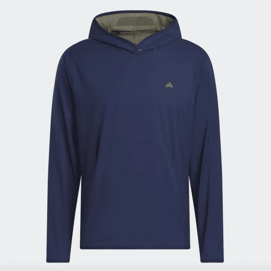 Adidas Go-To Lightweight WIND.RDY Golf Hoodie - Navy