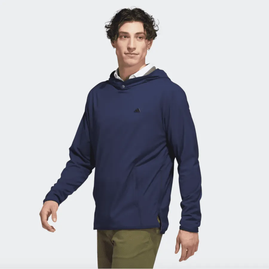 Adidas Go-To Lightweight WIND.RDY Golf Hoodie - Navy