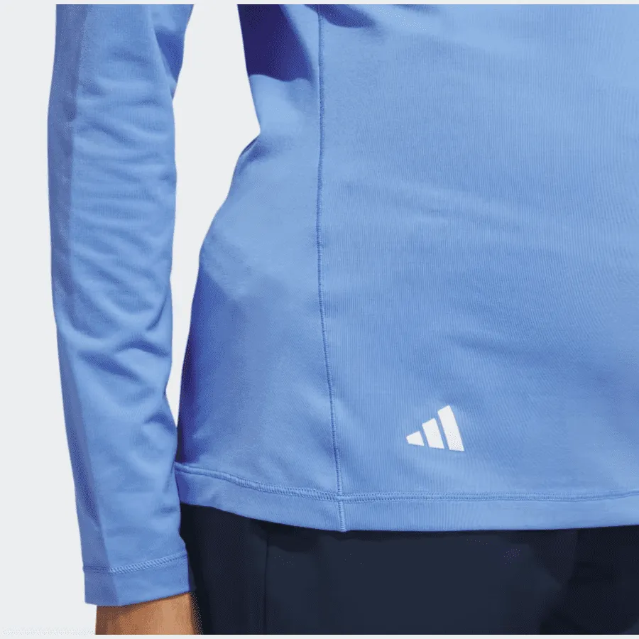 Adidas Ladies Performance Golf Hoodie - Blue