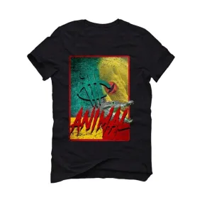 AIR JORDAN 3 “ANIMAL INSTINCT 2.0” 2020 Black T-Shirt (ANIMAL)