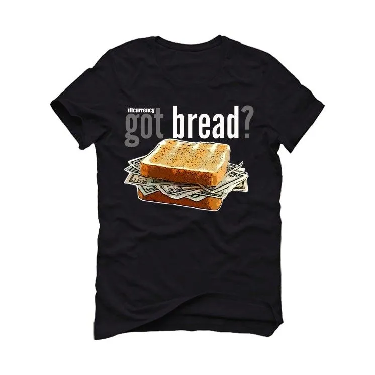 Air Jordan 4 Black Cat "2020" Black T-Shirt (Got Bread?)