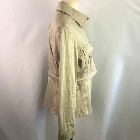 AnnFontaineTan Convertible Jacket