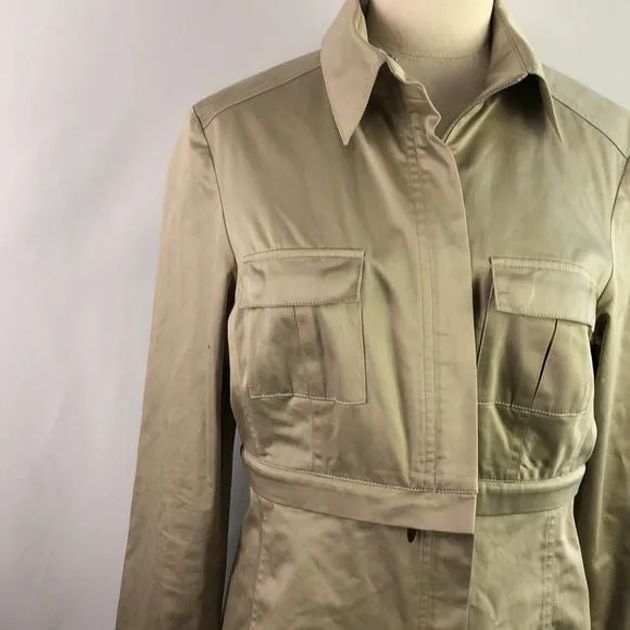 AnnFontaineTan Convertible Jacket