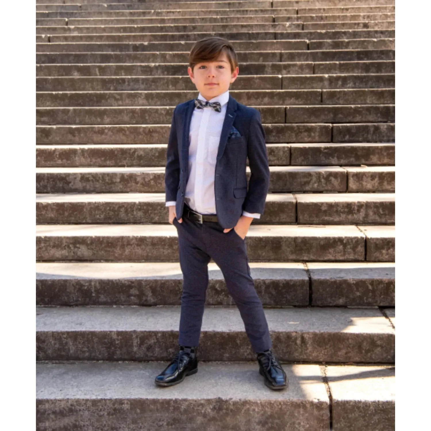 Appaman Boys 2pc Stretch Mod Navy Suit _A8SSU2-1316