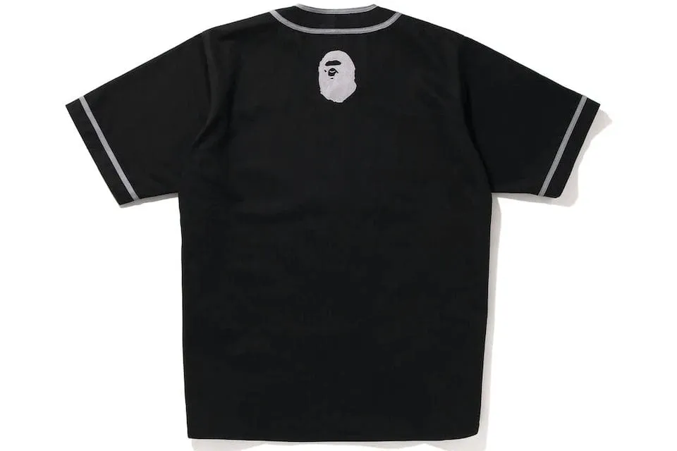 BAPE BASEBALL SHIRT BLACK