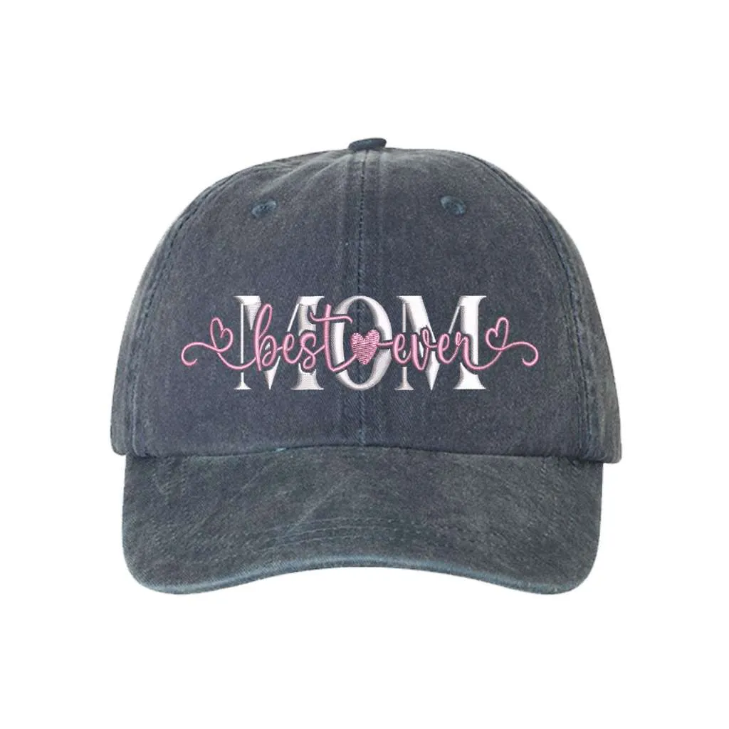 Best Mom Ever Washed Baseball Hat