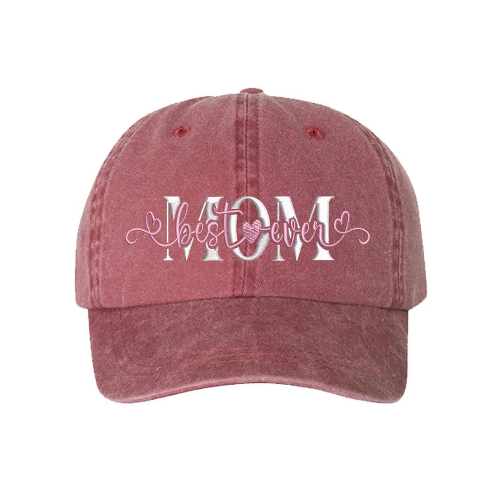 Best Mom Ever Washed Baseball Hat