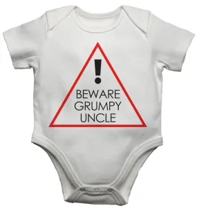 Beware Grumpy Uncle - Baby Vests Bodysuits