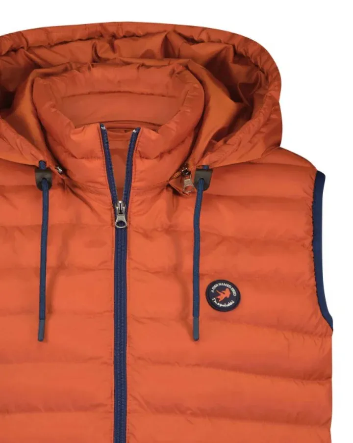 Bodywarmer Vest - Orange & Navy