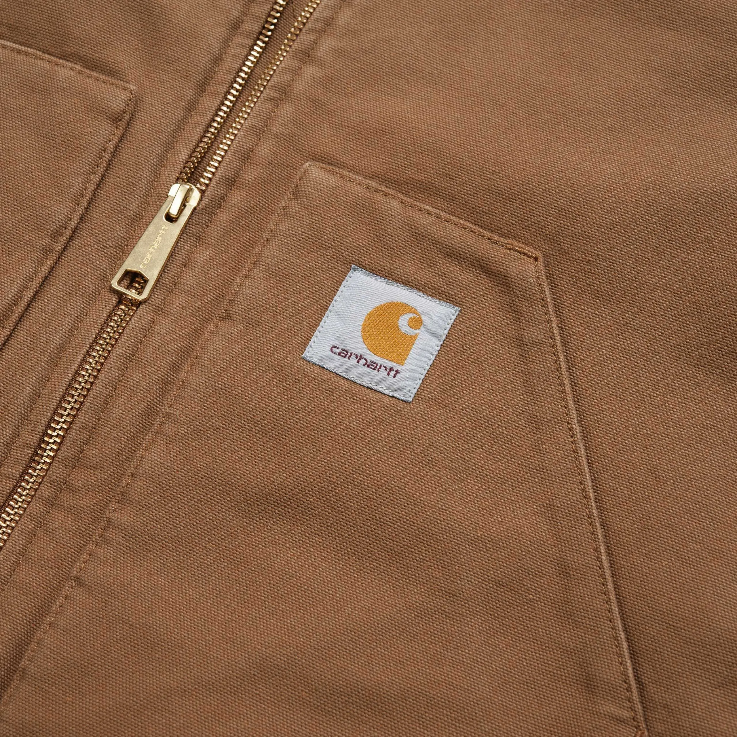 Carhartt Classic Vest Hamilton Brown Rinsed