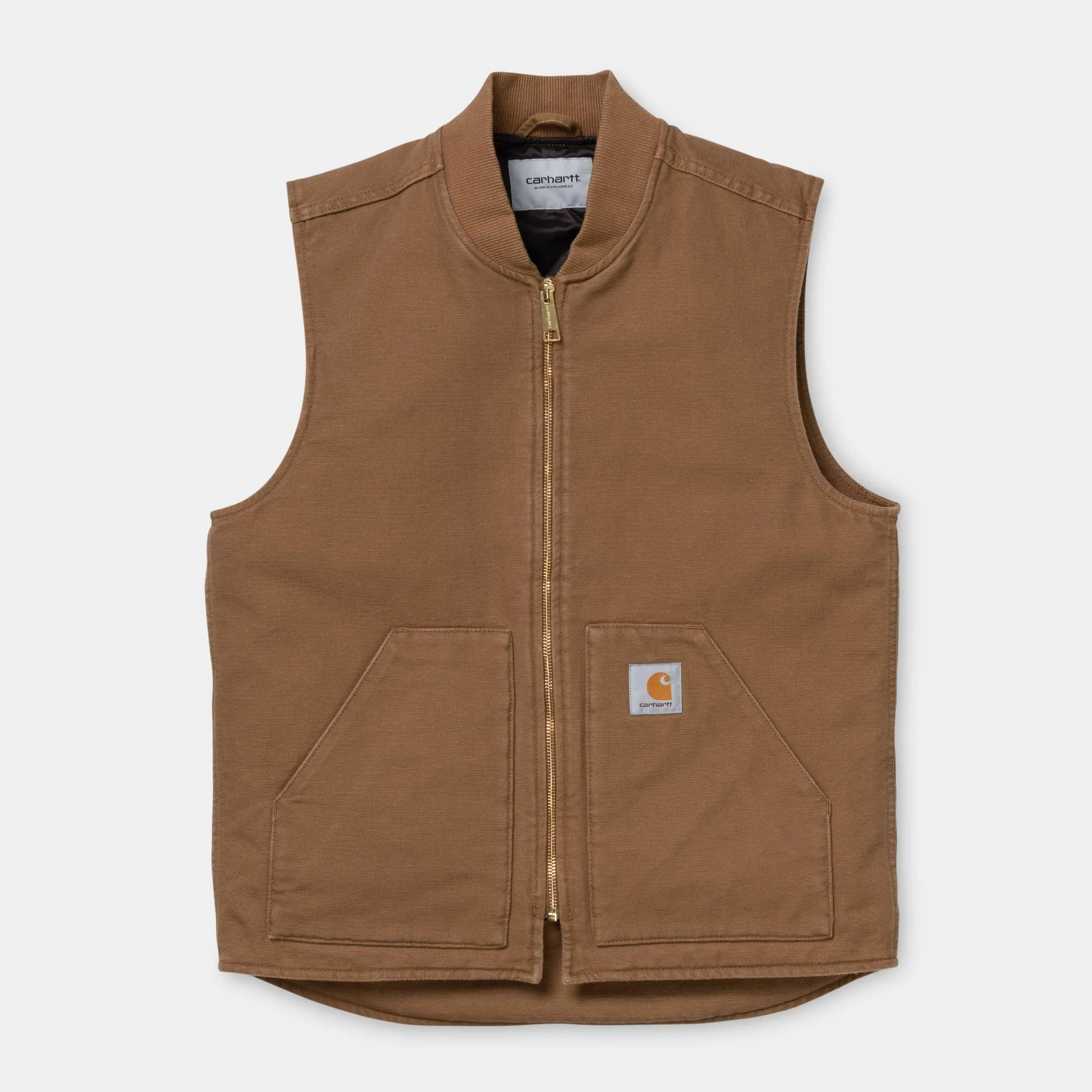 Carhartt Classic Vest Hamilton Brown Rinsed