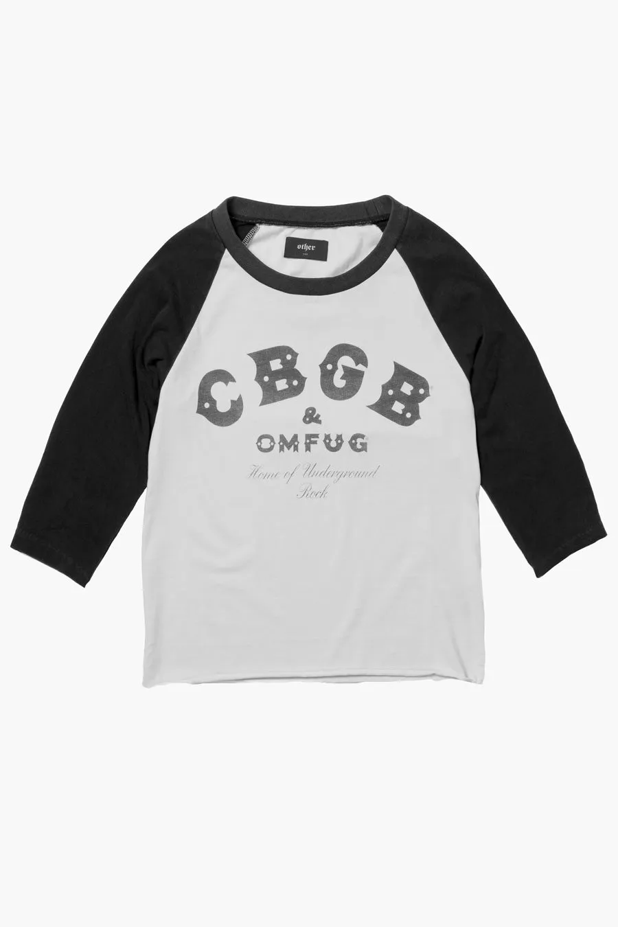 CBGB VINTAGE BASEBALL TEE