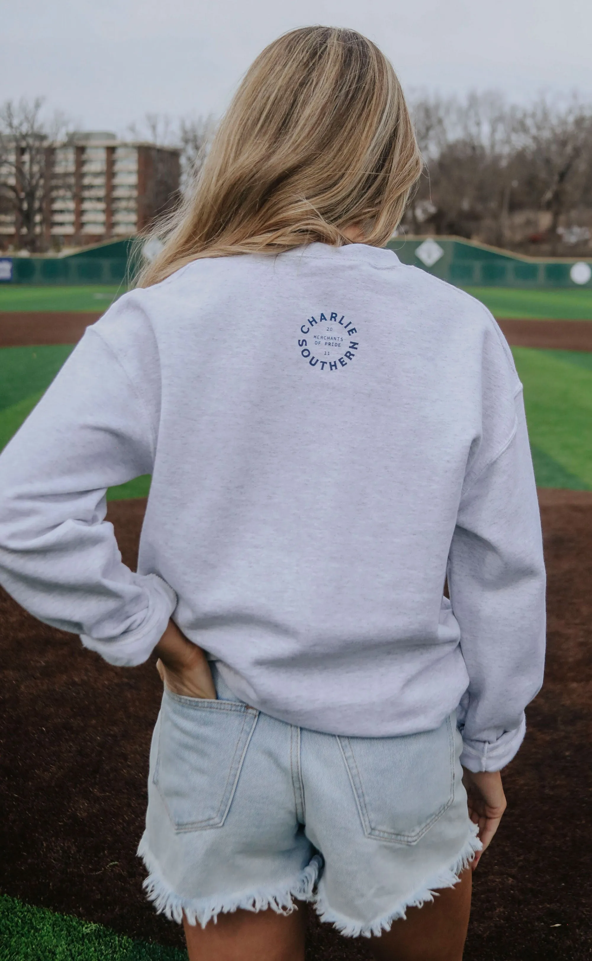 charlie southern: baseball season sweatshirt