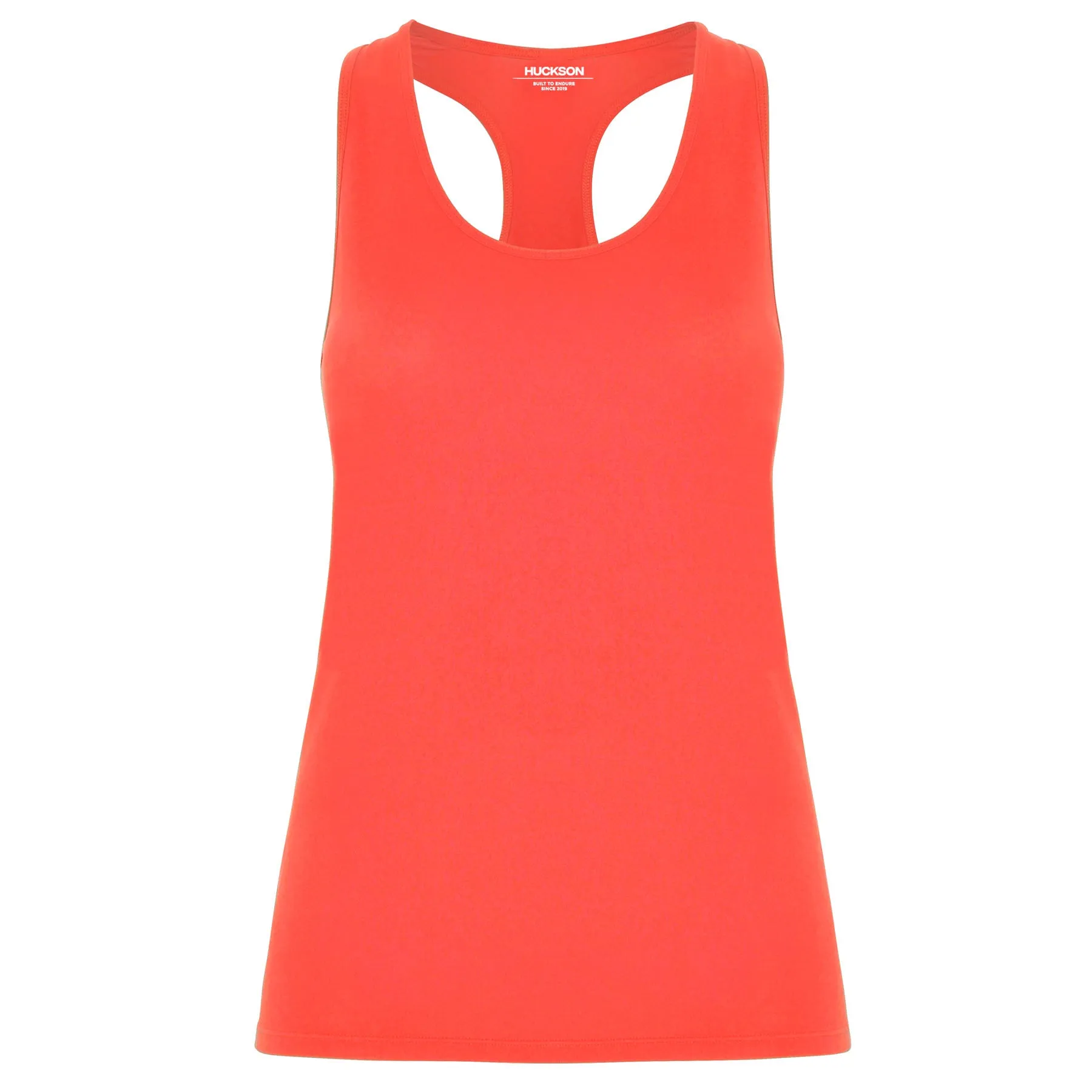 Coral Soft-Touch Racer-Back Vest