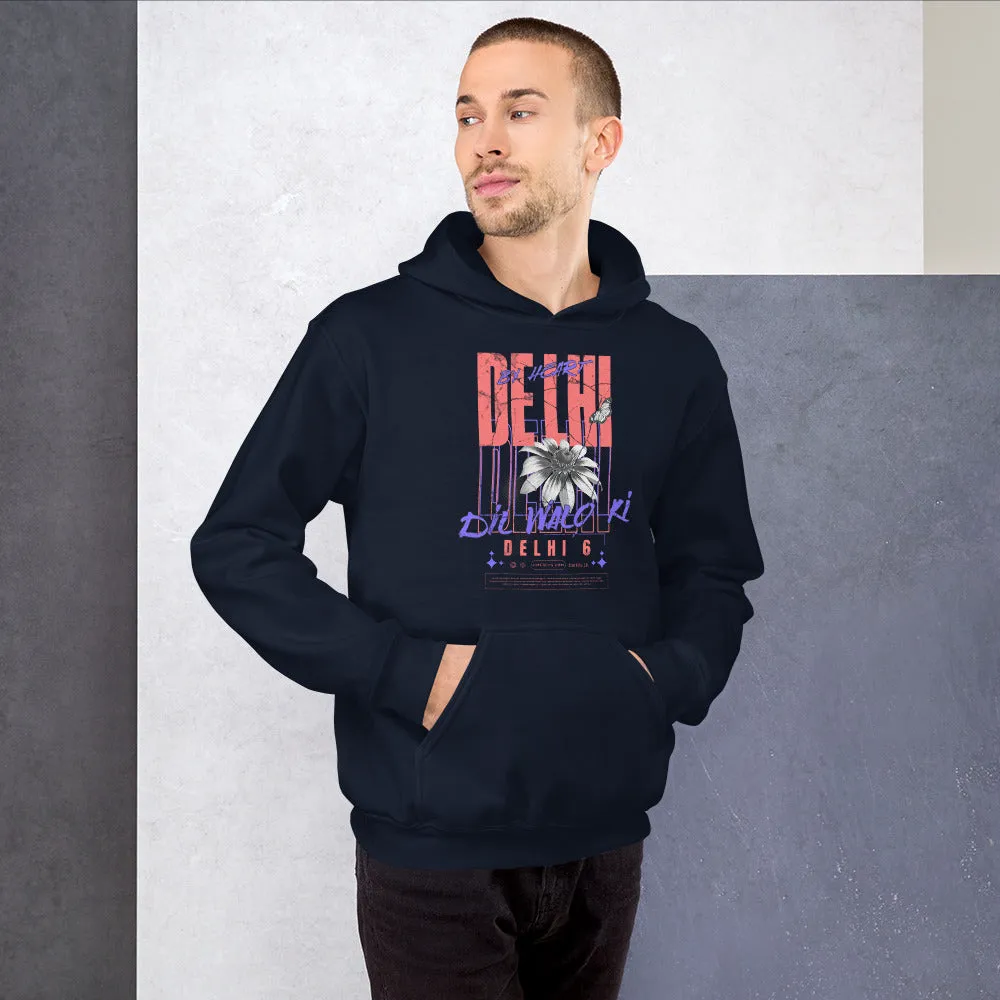 Delhi by heart Unisex Hoodie