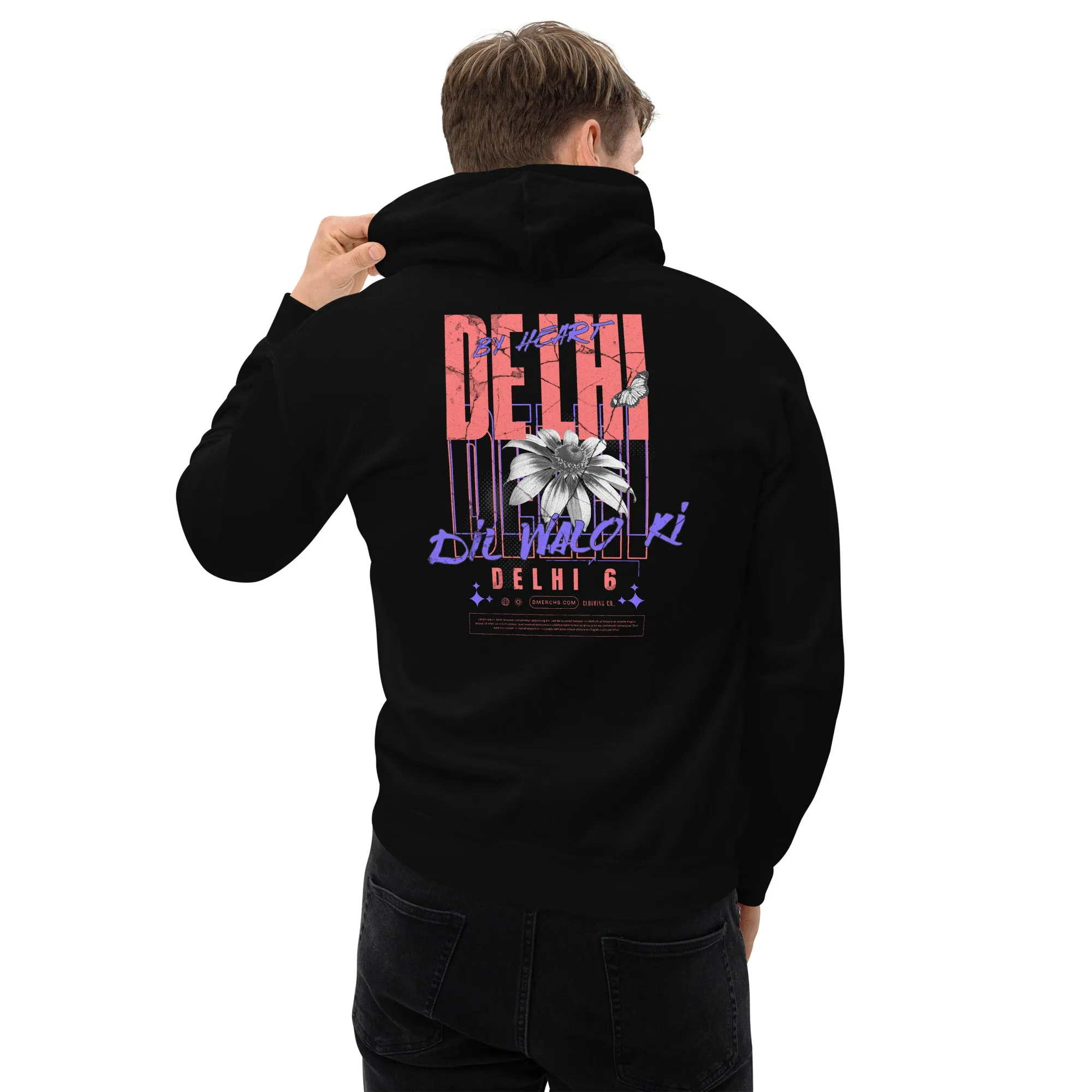 Delhi by heart Unisex Hoodie