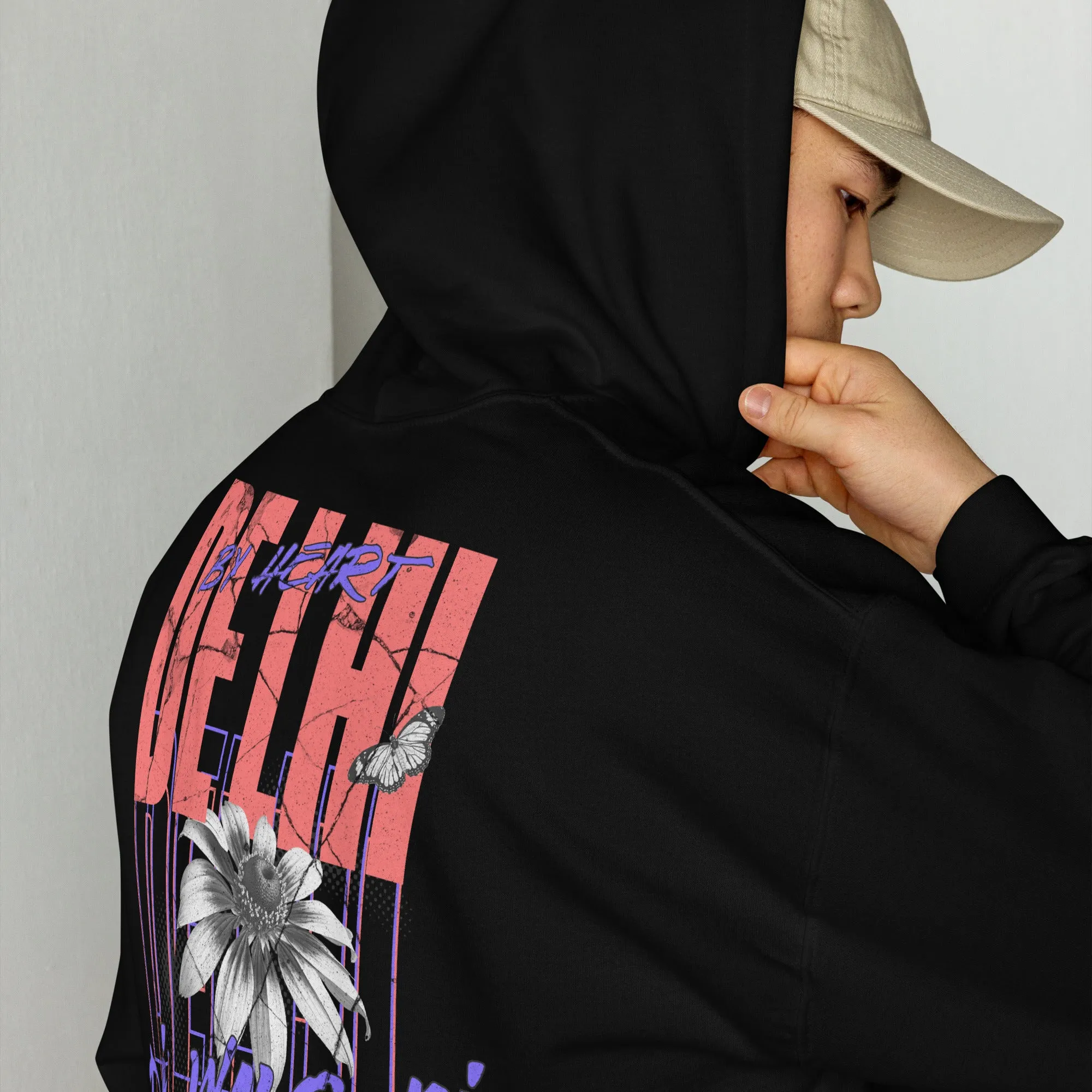 Delhi by heart Unisex Hoodie