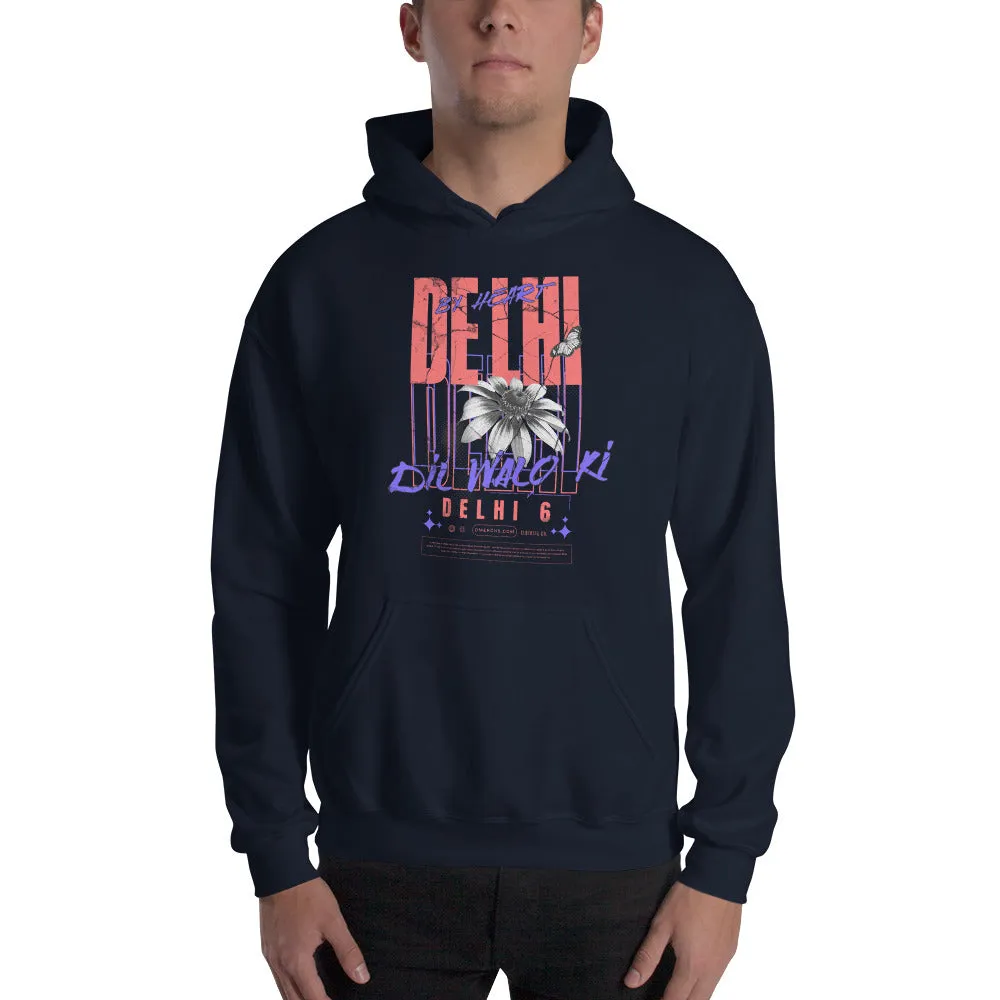 Delhi by heart Unisex Hoodie