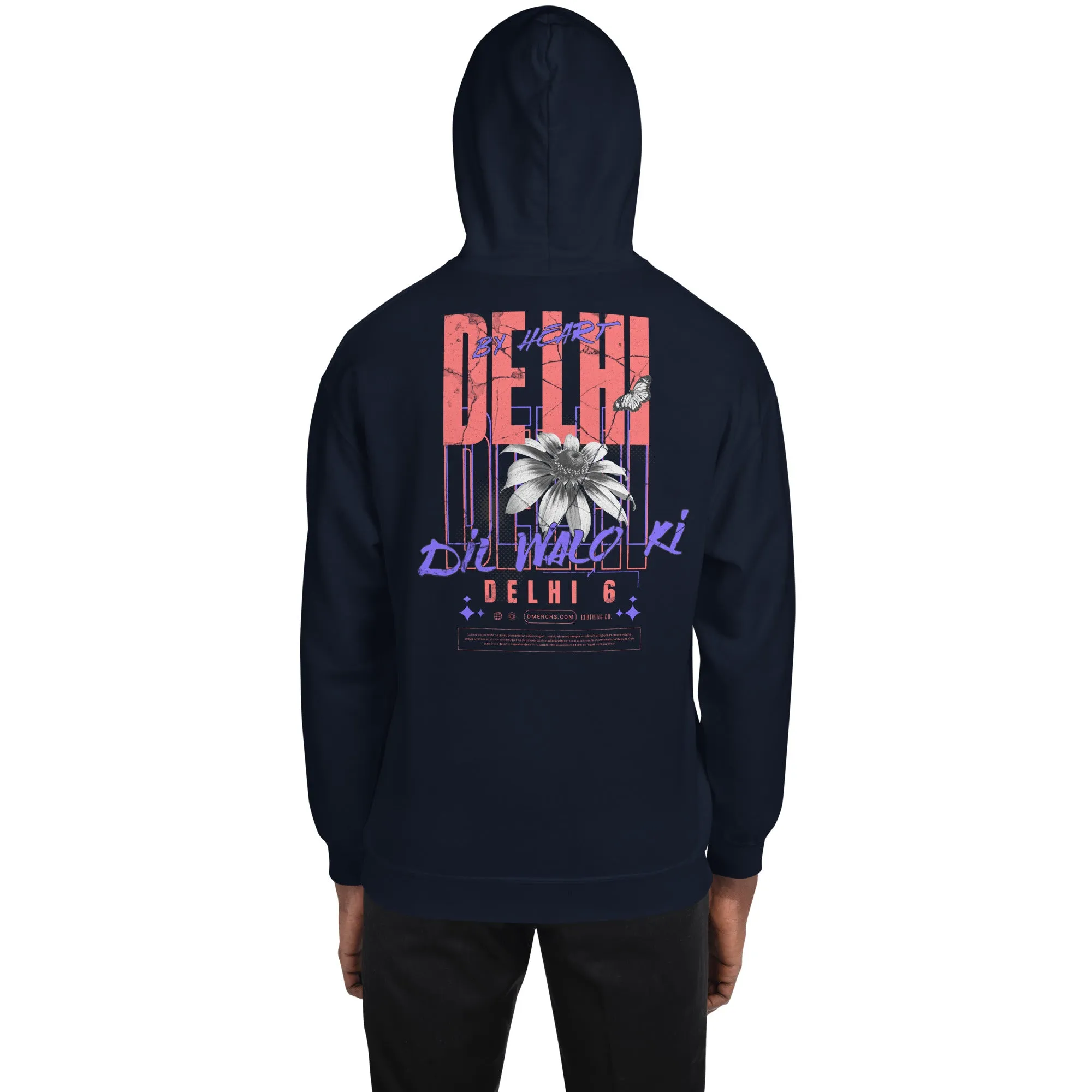 Delhi by heart Unisex Hoodie