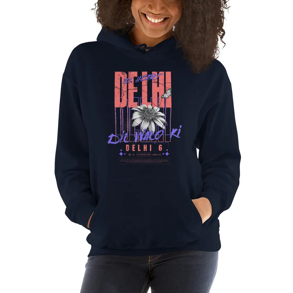 Delhi by heart Unisex Hoodie