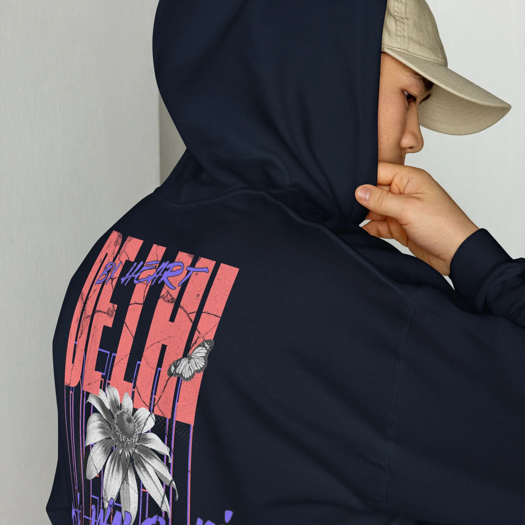 Delhi by heart Unisex Hoodie