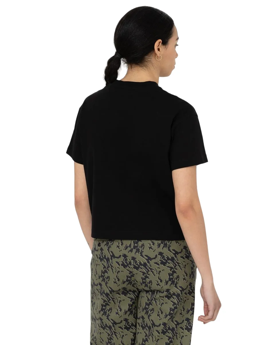 Dickies Oakport DK0A4Y8LBLK women's short sleeve t-shirt black