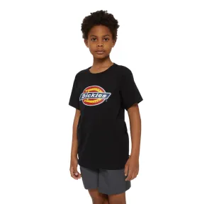 Dickies short sleeve t-shirt for boys Icon Logo DK0KSR27KBK1 black