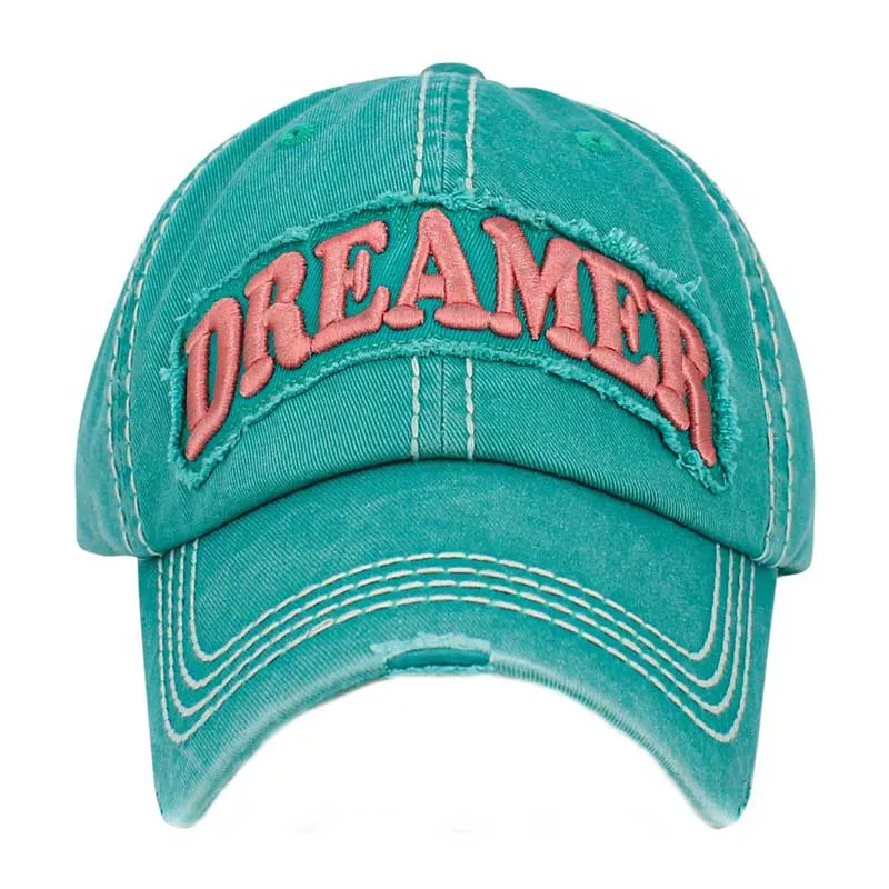 Dreamer Message Vintage Baseball Cap