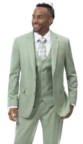 EJ Samuel Moss Modern Fit Suit M18022