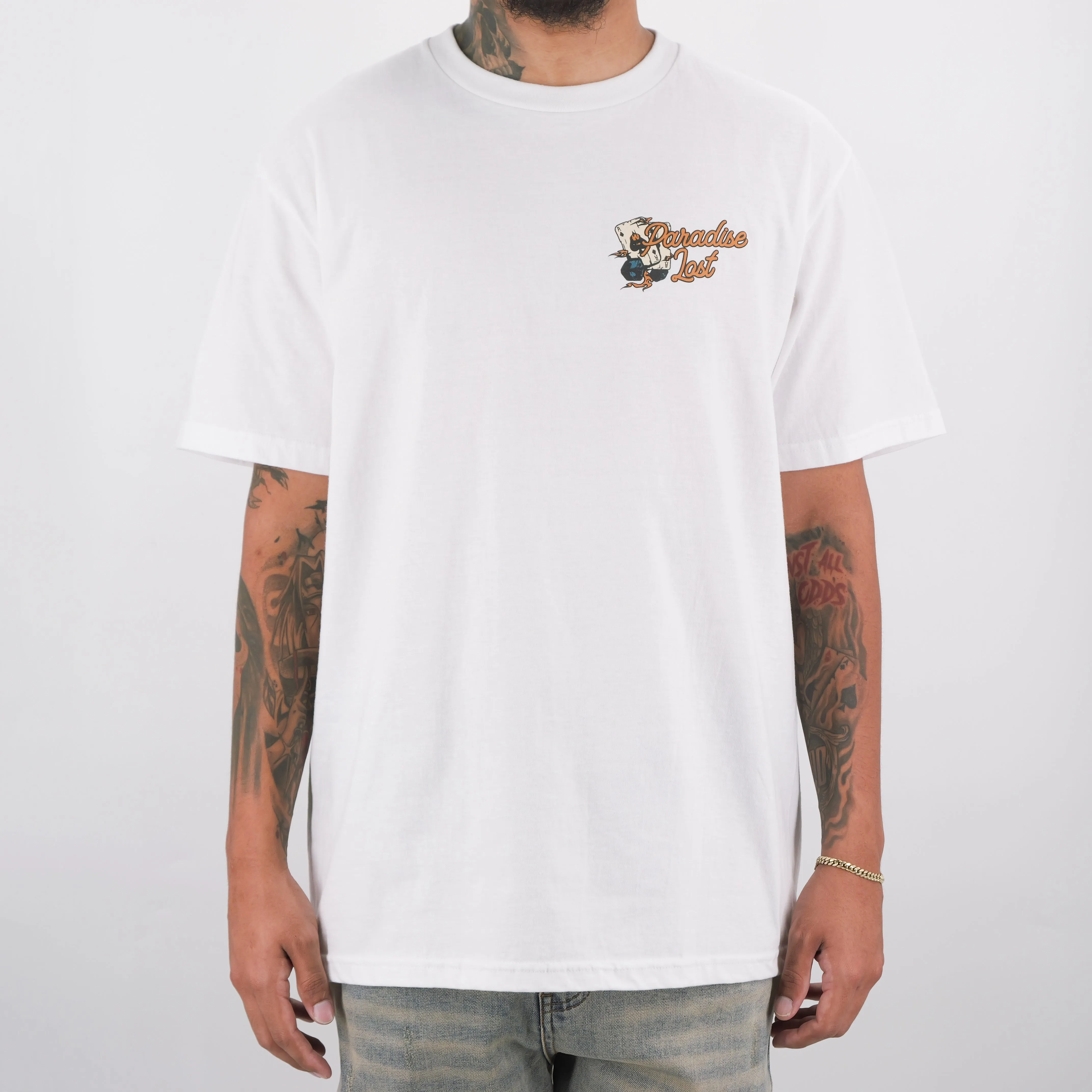 GAMBLE TEE WHITE