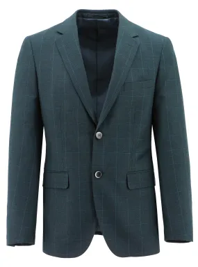 Jasper Edward Green Checked Suit