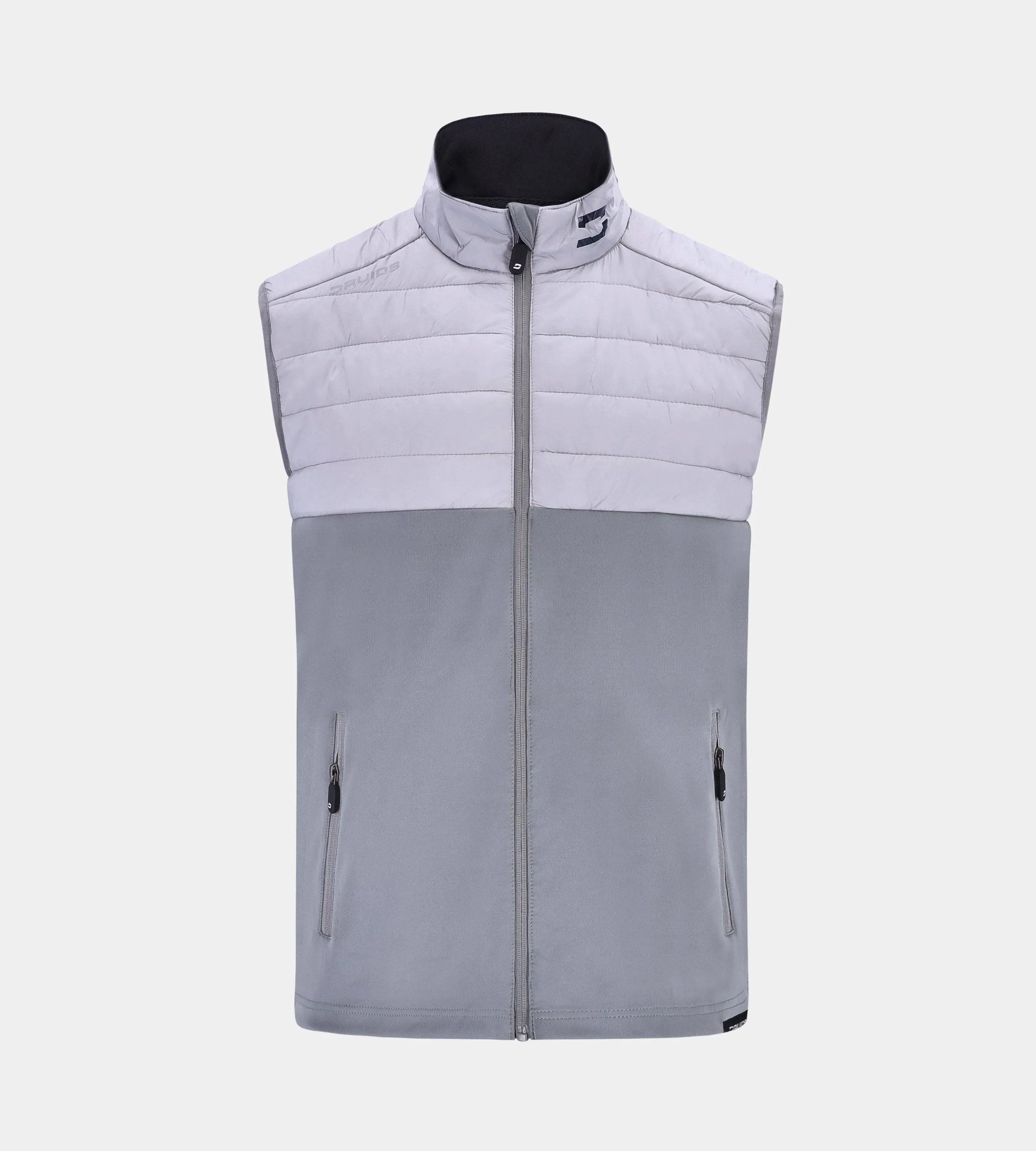 KIDS BLOQUE FIT GILET GREY CHARCOAL