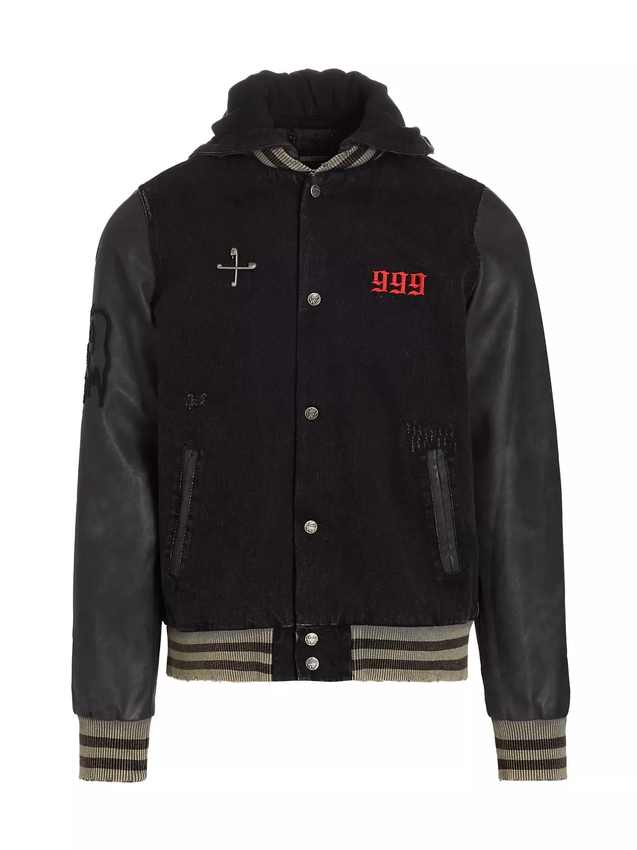 KSUBI JUICE WRLD 999 KOLLAGE HOODED JACKET