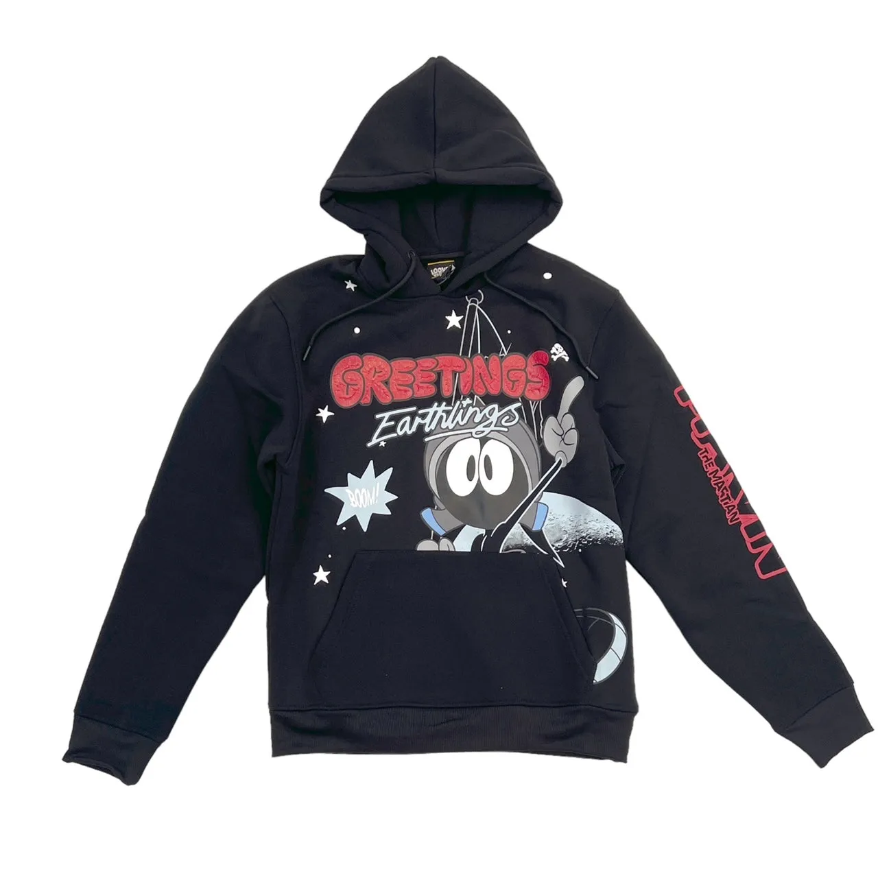 Looney Tunes Marvin The Martian Hoodie (Black)