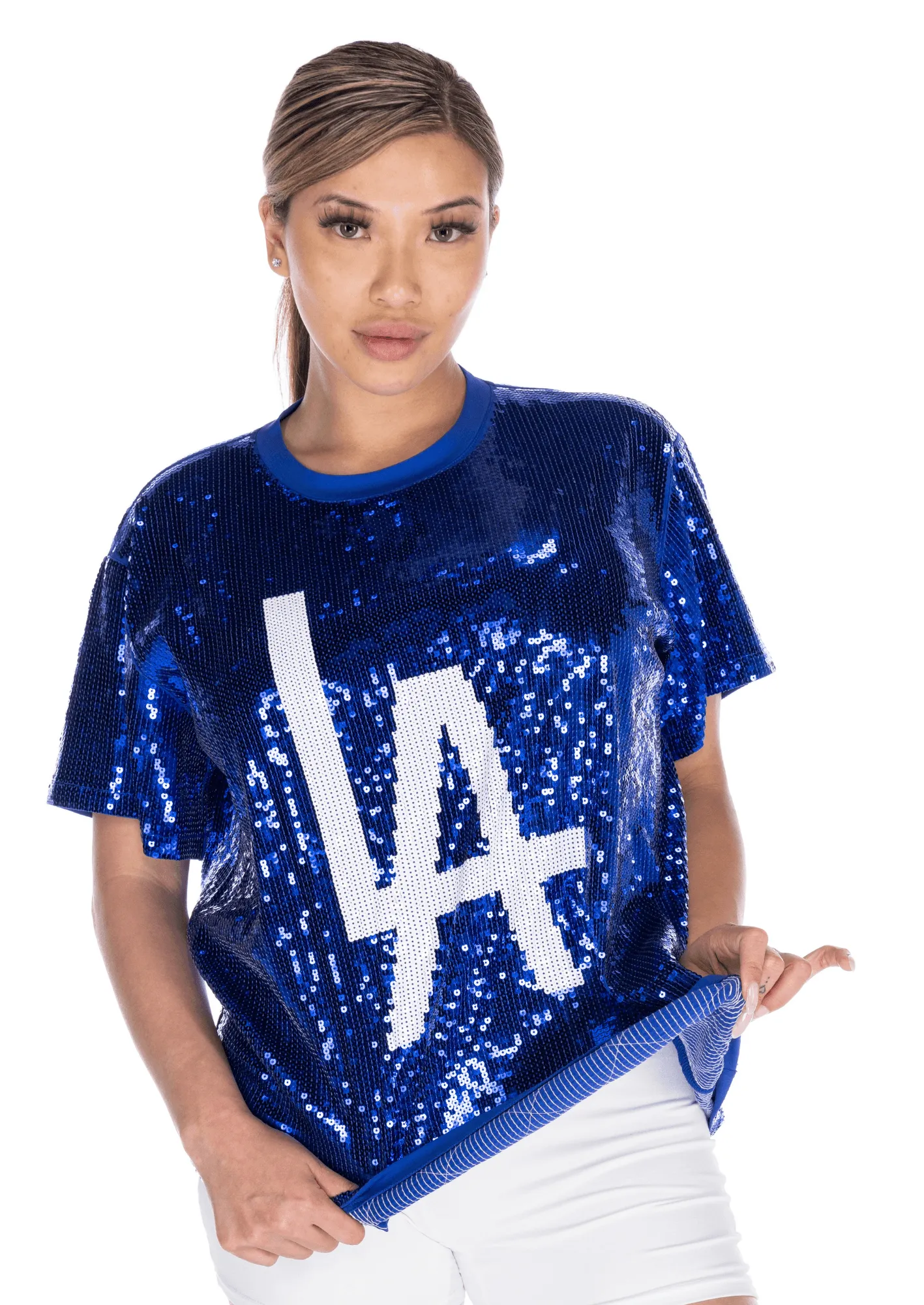 Los Angeles Baseball Sequin Shirt