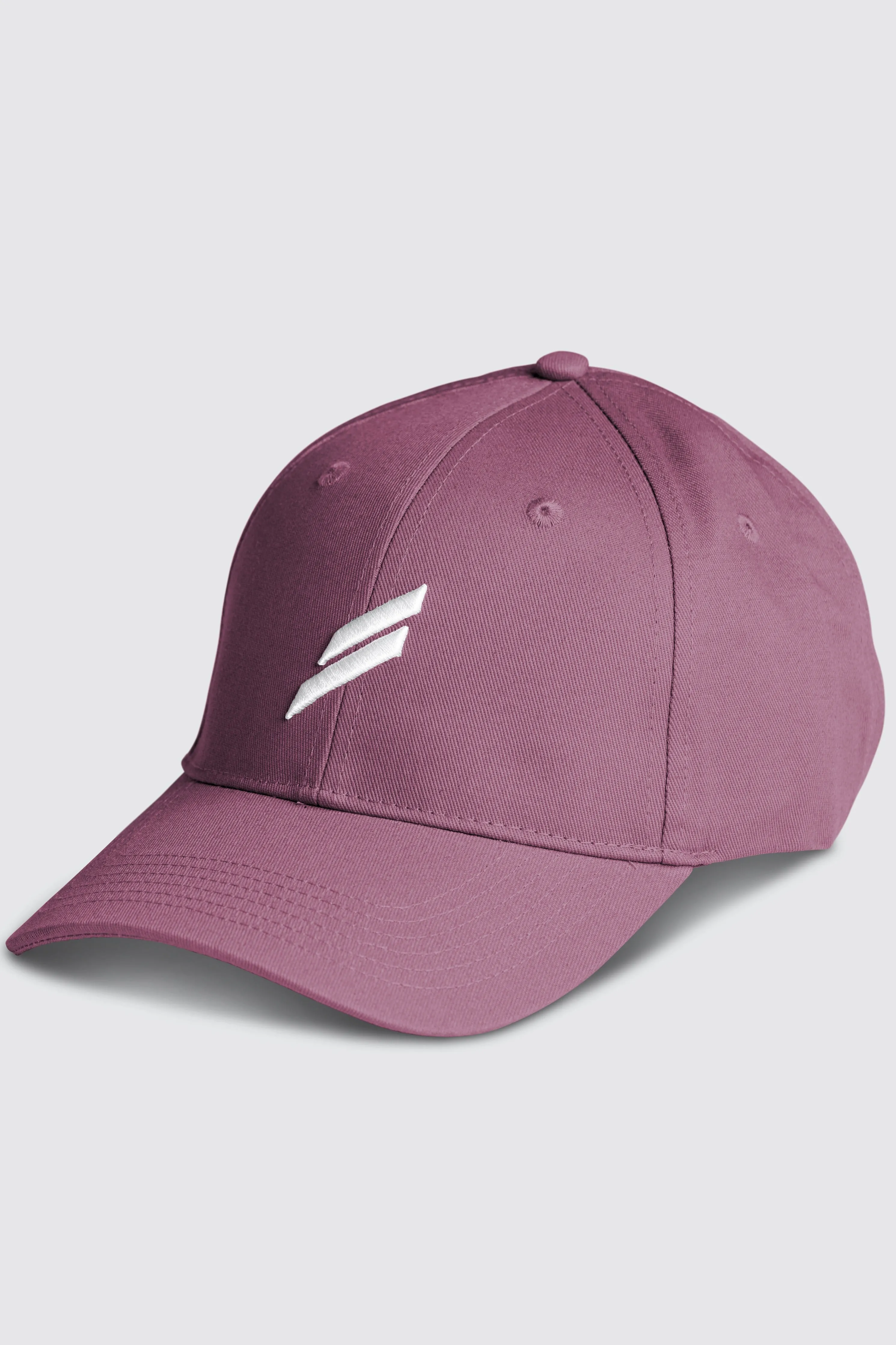 Marked Baseball Cap - Deep Burgundy