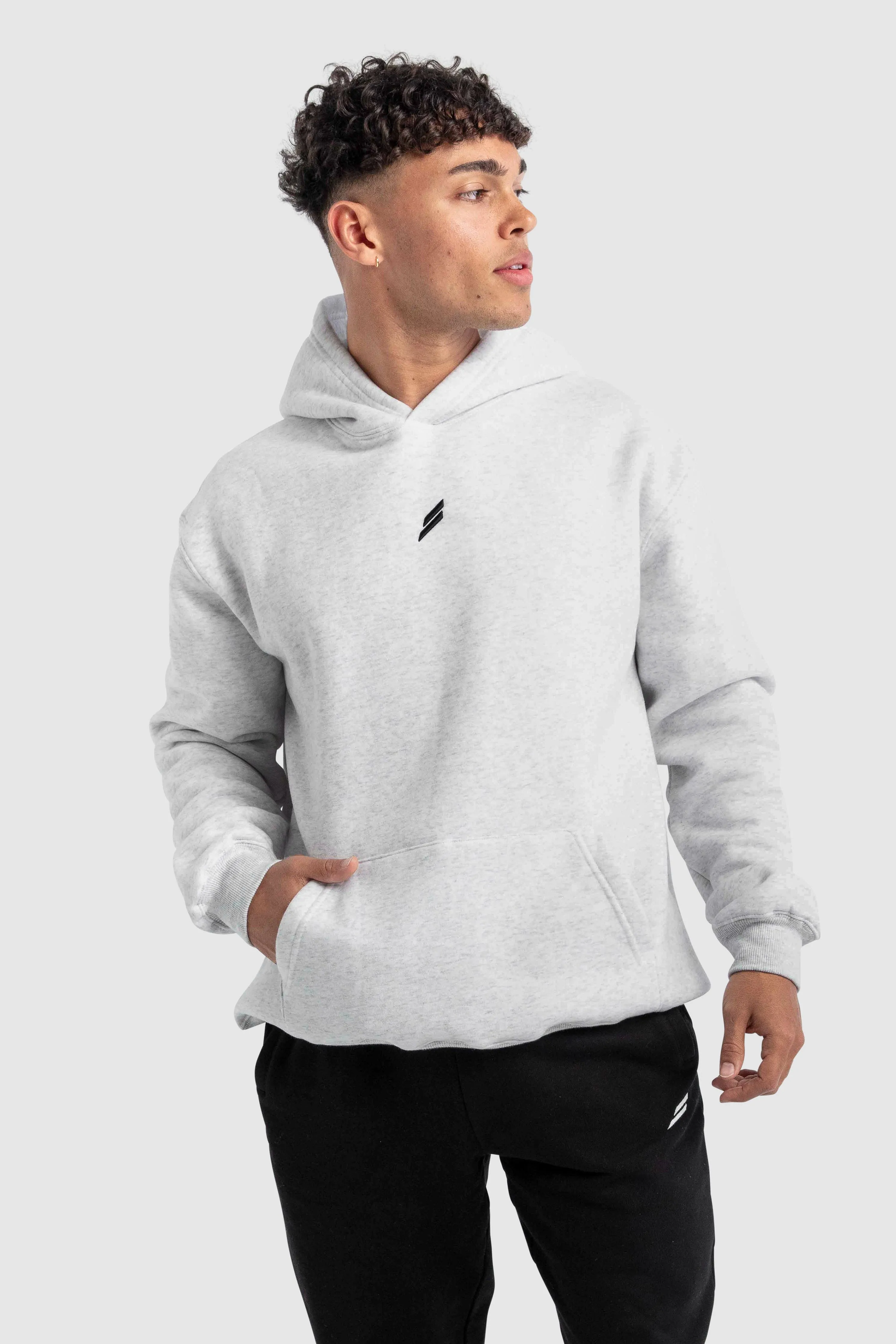 Men's Mark Hoodie - Snow Marl