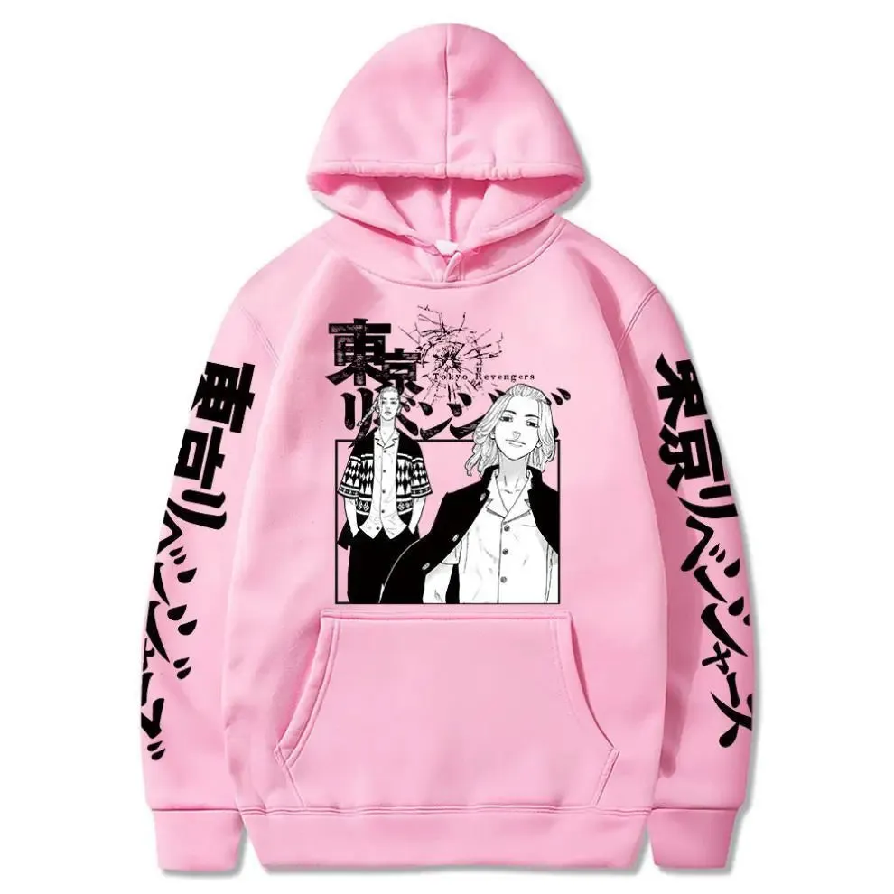 Mikey Sano Manjiro Hoodie Cosplay Tokyo Revengers Anime Loose Cute Hooded Sweatshirt