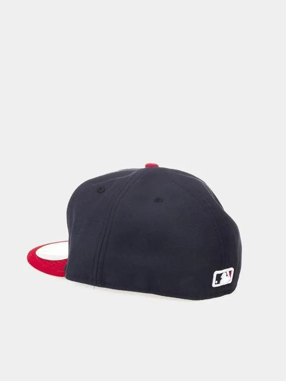 New Era Atlanta Braves 59FIFTY Fitted Cap - Navy / Red