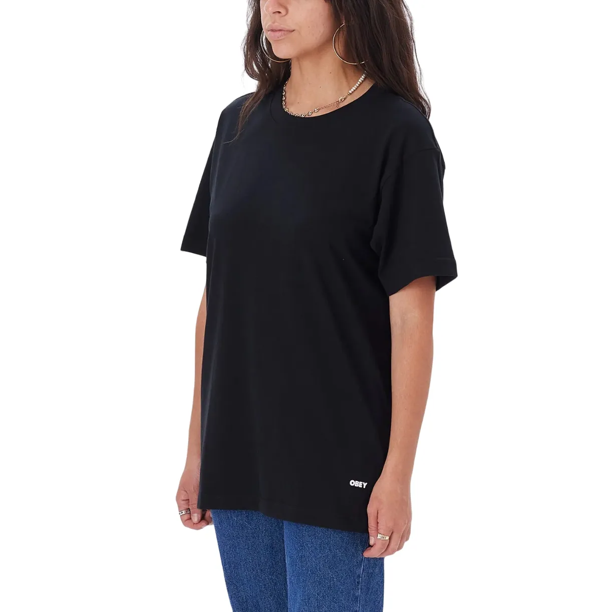 Obey Standard adult t-shirt 131080300 black. Pack of 2 pieces