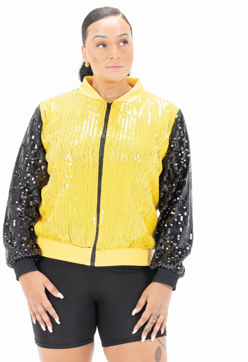 Pittsburgh Hockey Sequin Jacket