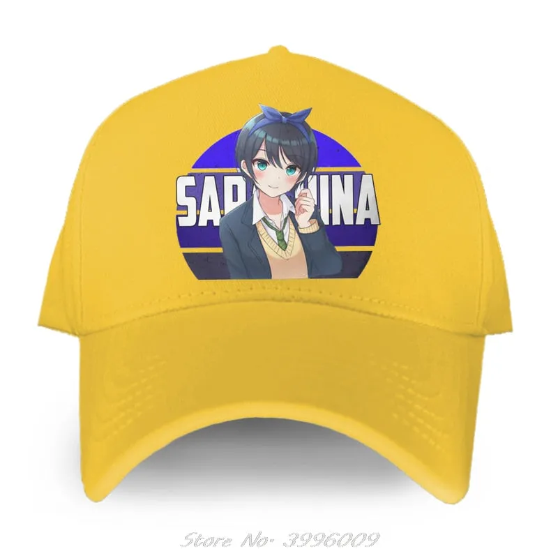 Rent A Girlfriend Manga Ruka Sarashina Anime Baseball Cap Harajuku High Quality