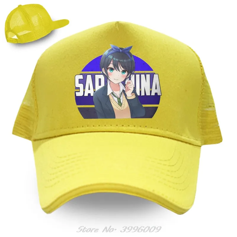 Rent A Girlfriend Manga Ruka Sarashina Anime Baseball Cap Harajuku High Quality