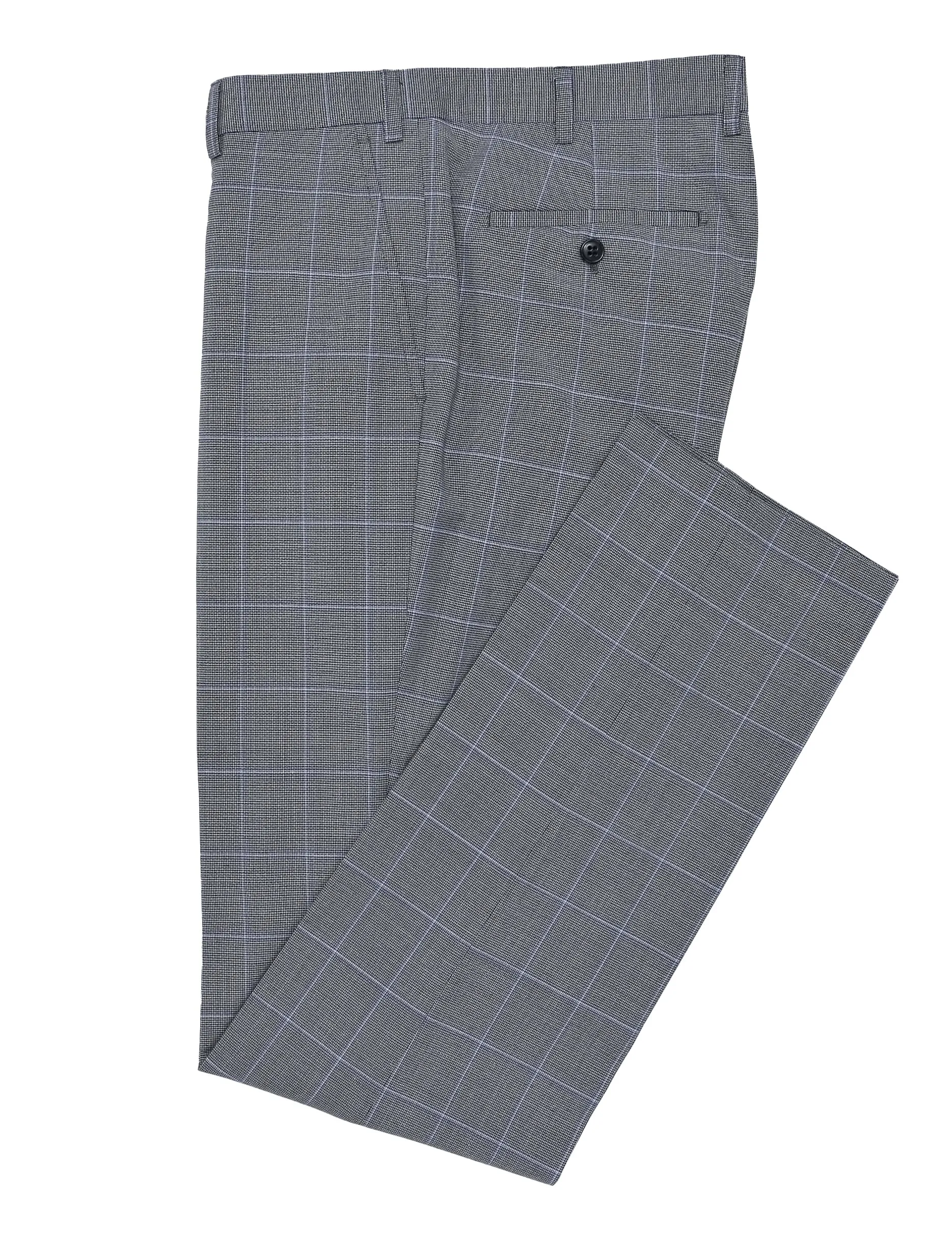 Ritchie Edward Blue Grey Checked Suit