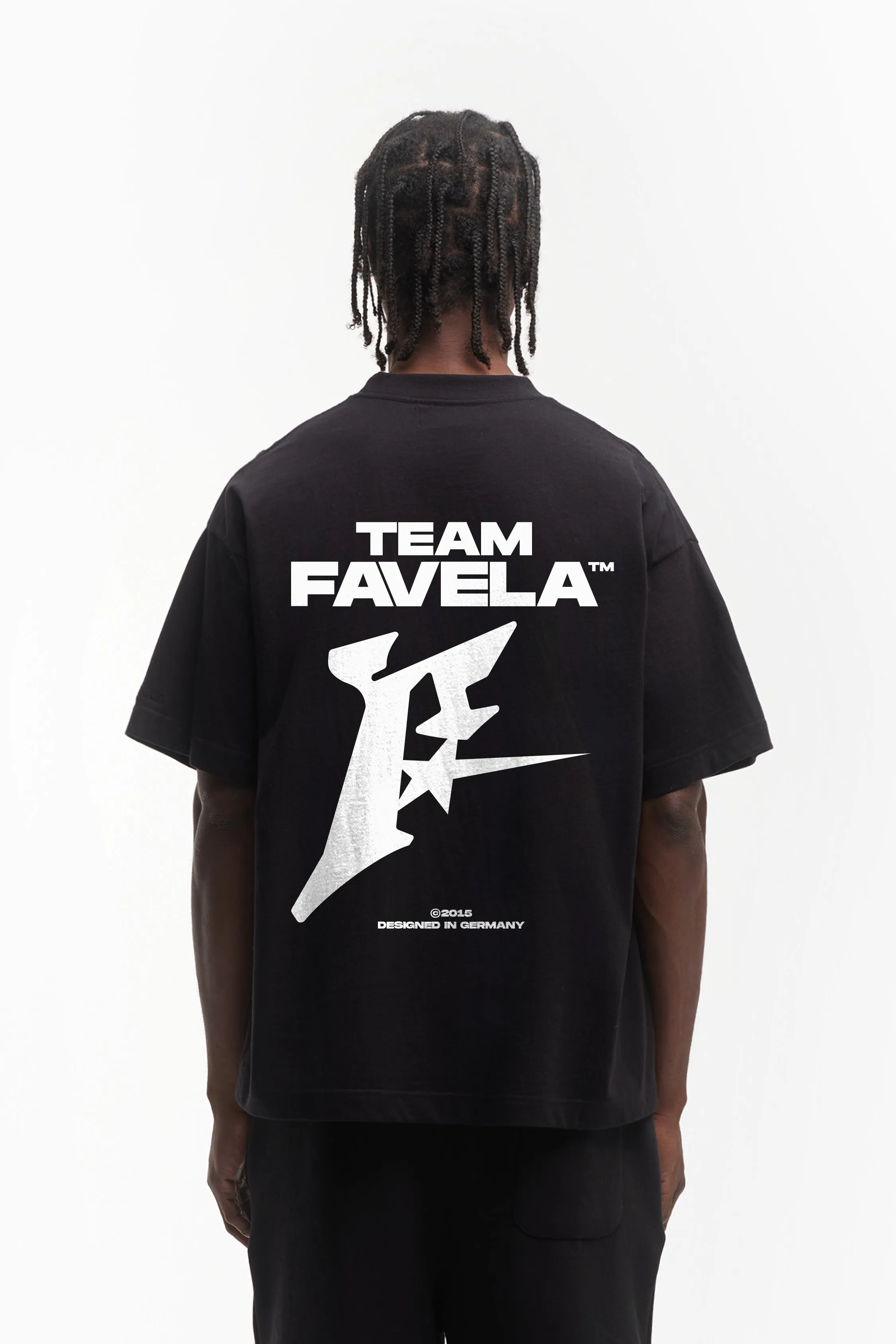 TEAM FAVELA BLACK T-SHIRT