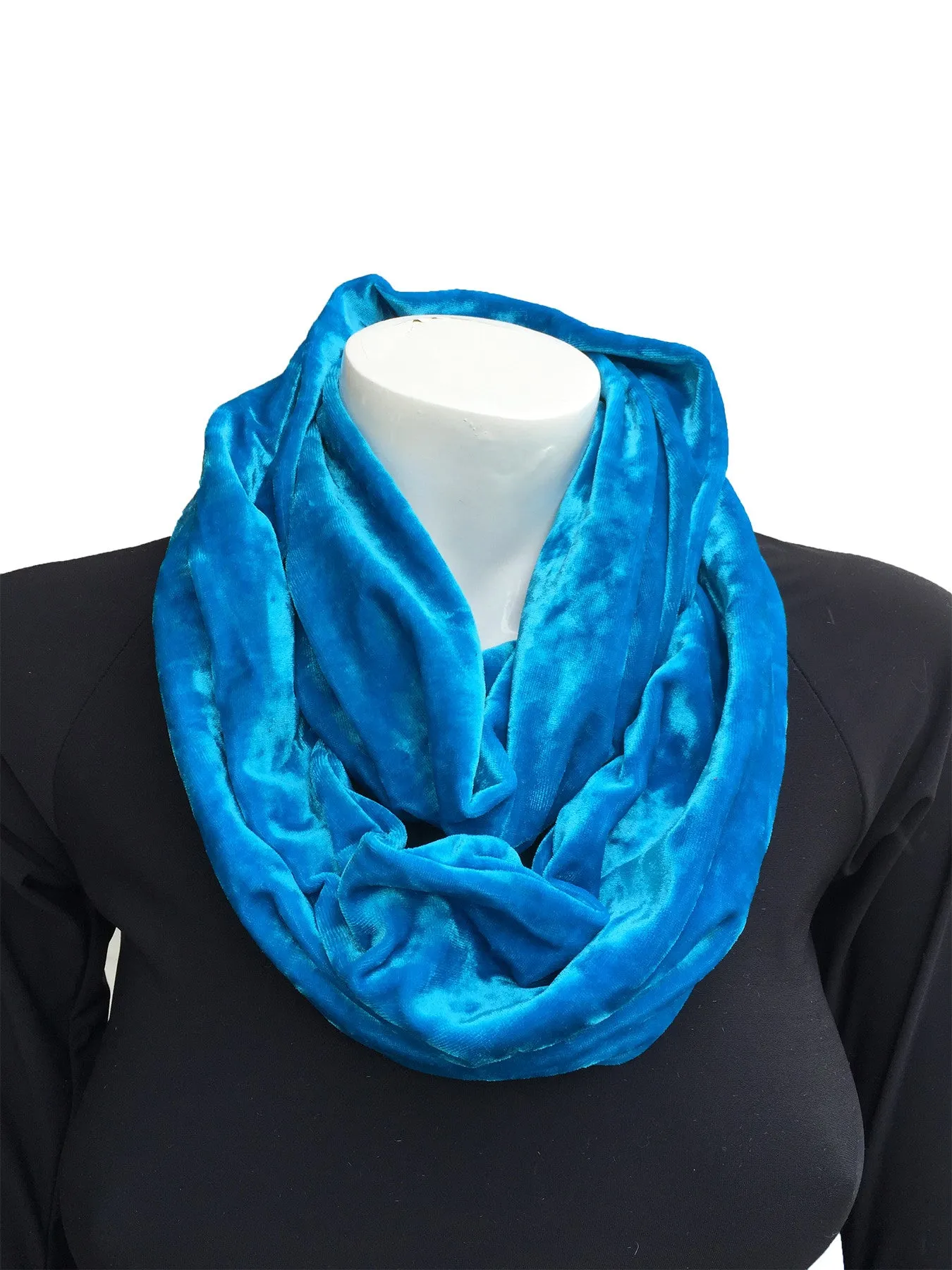 Velvet Infinity Scarf