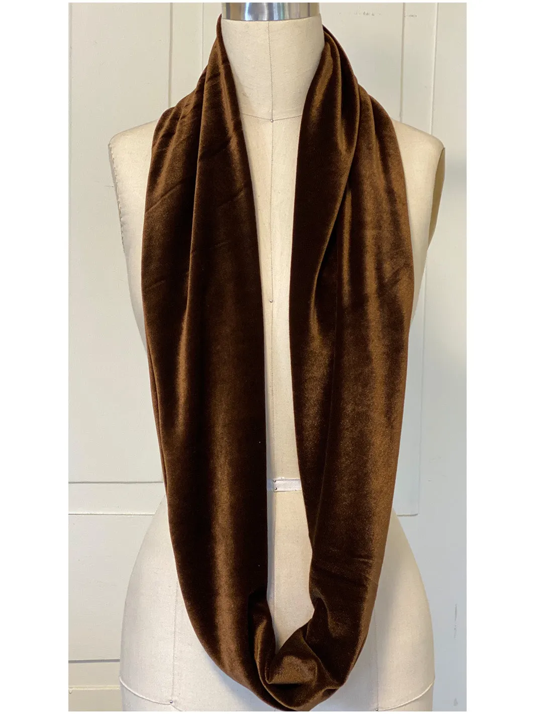 Velvet Infinity Scarf