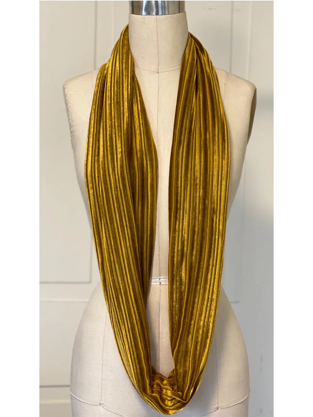 Velvet Infinity Scarf